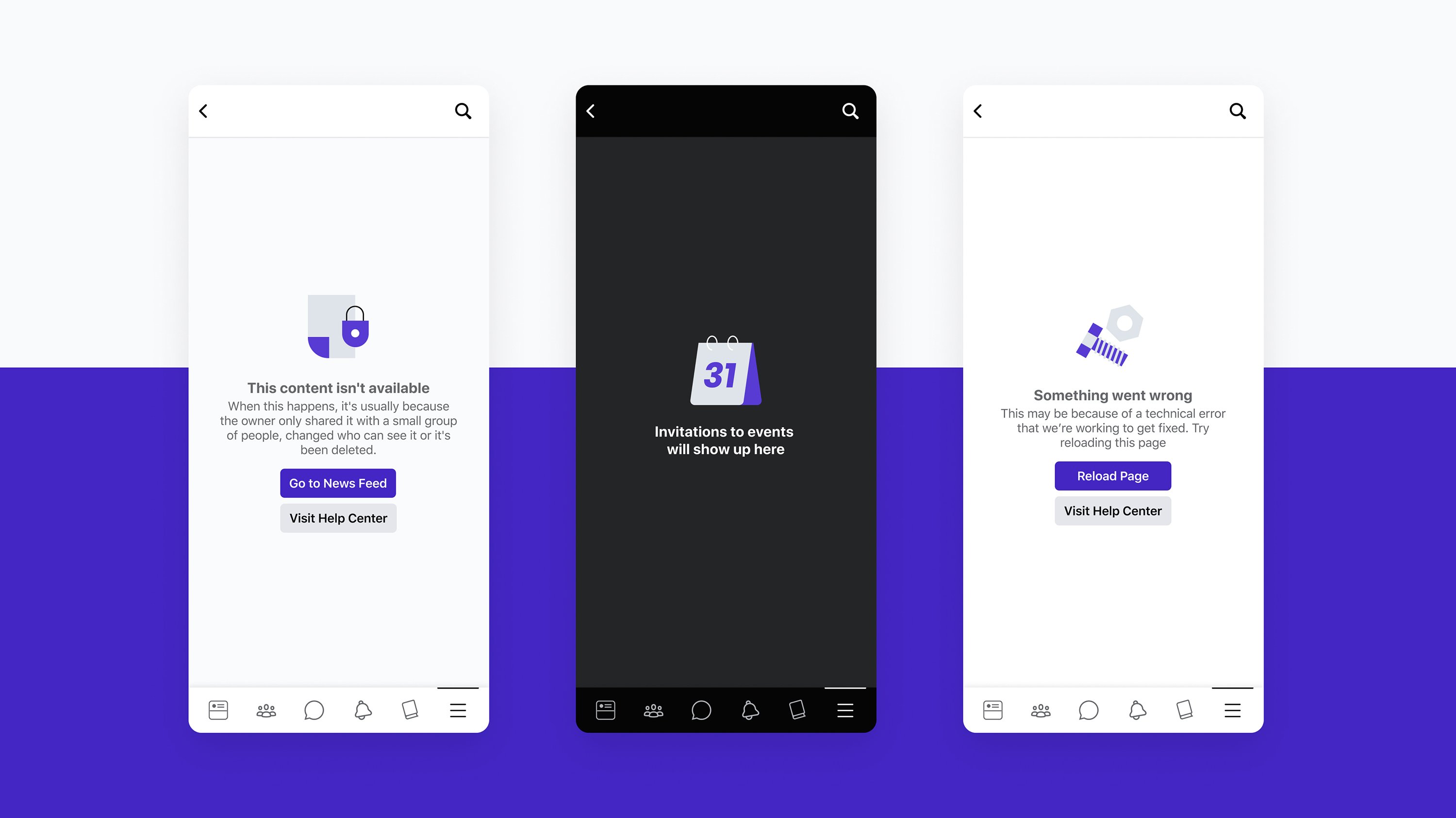 Icons light and dark mode
