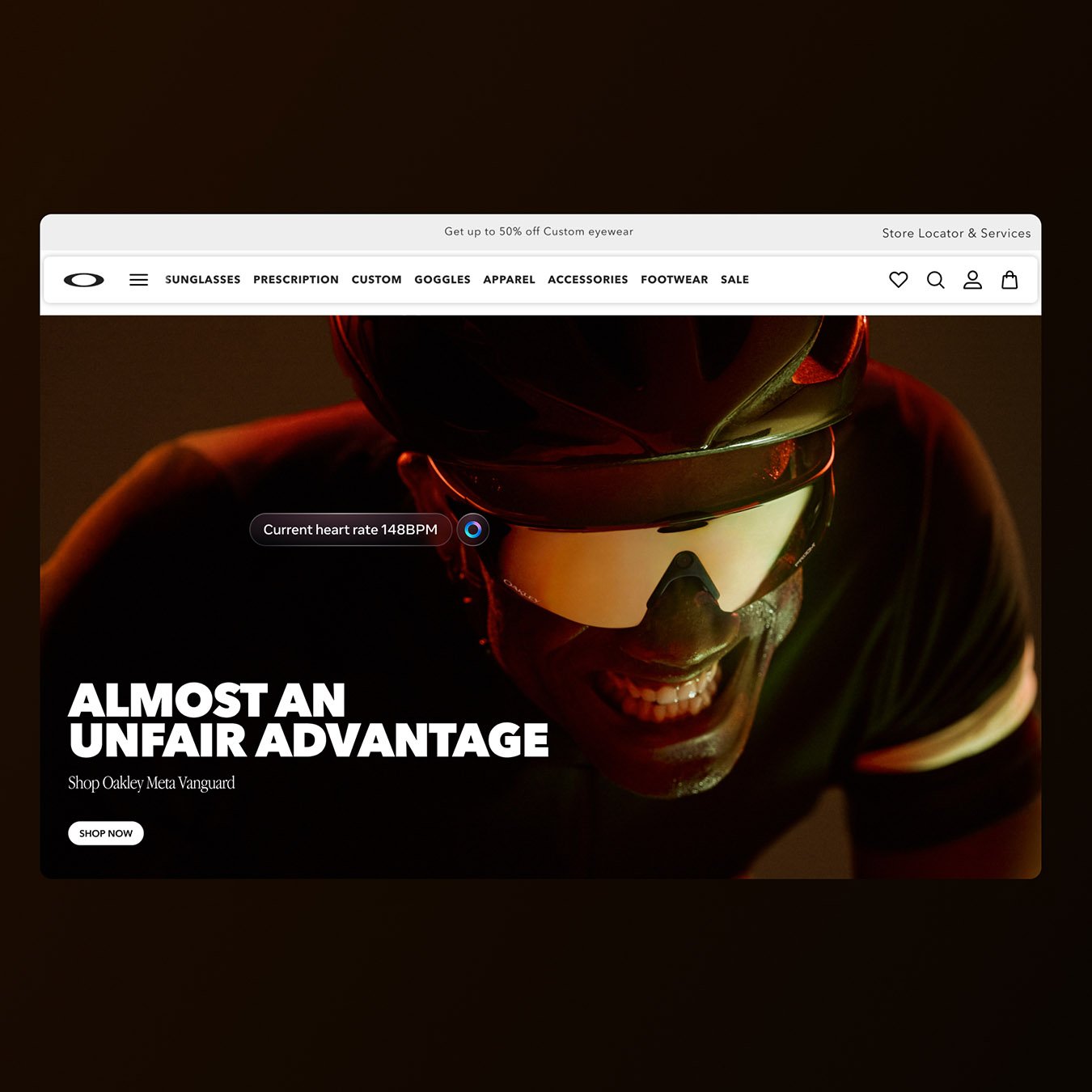 Oakley Website